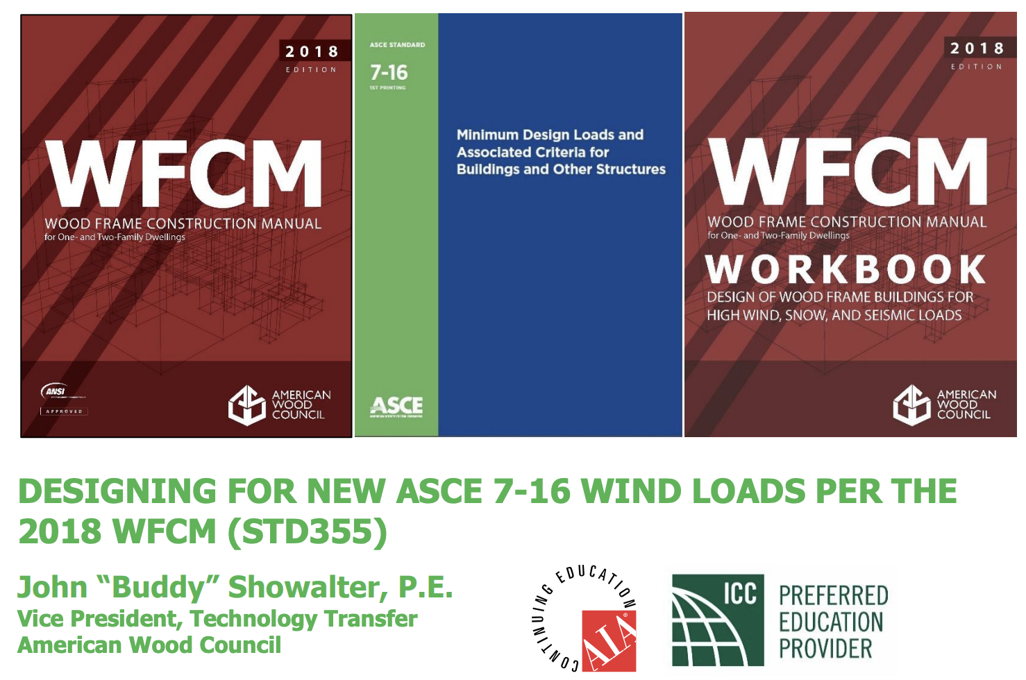 Designing for New ASCE 7-16 Wind Loads per the 2018 WFCM