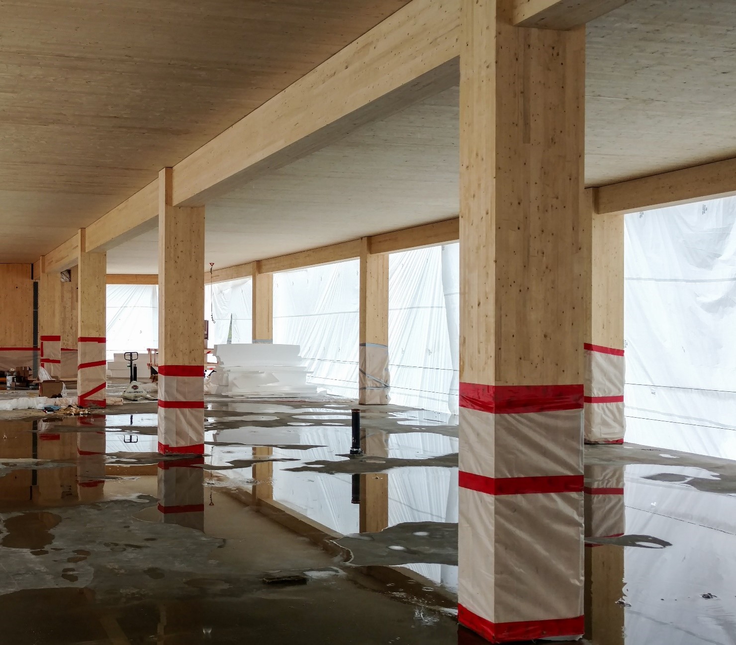 Mass Timber Moisture Management During Construction
