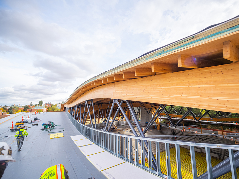 Long Span Mass Timber: Designing the University of Idaho’s New Arena