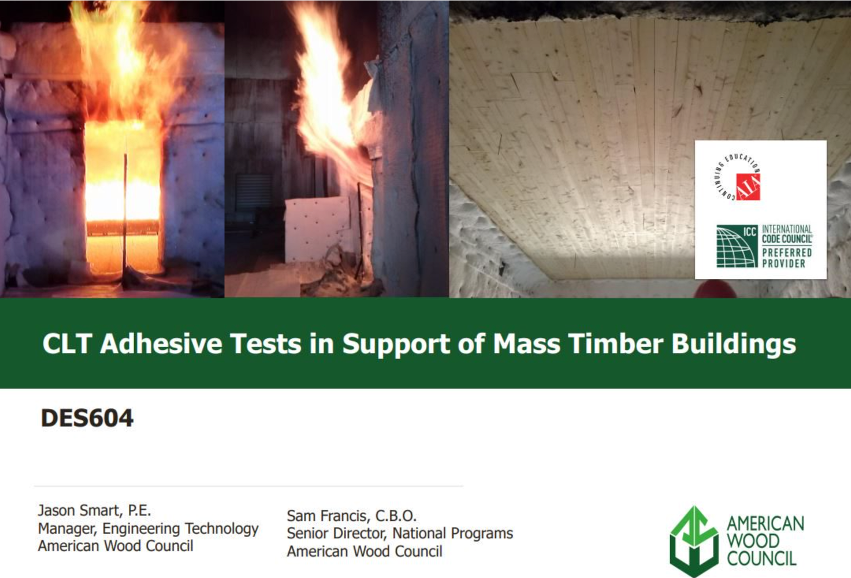 CLT Adhesive Tests in Support of Tall Wood Buildings