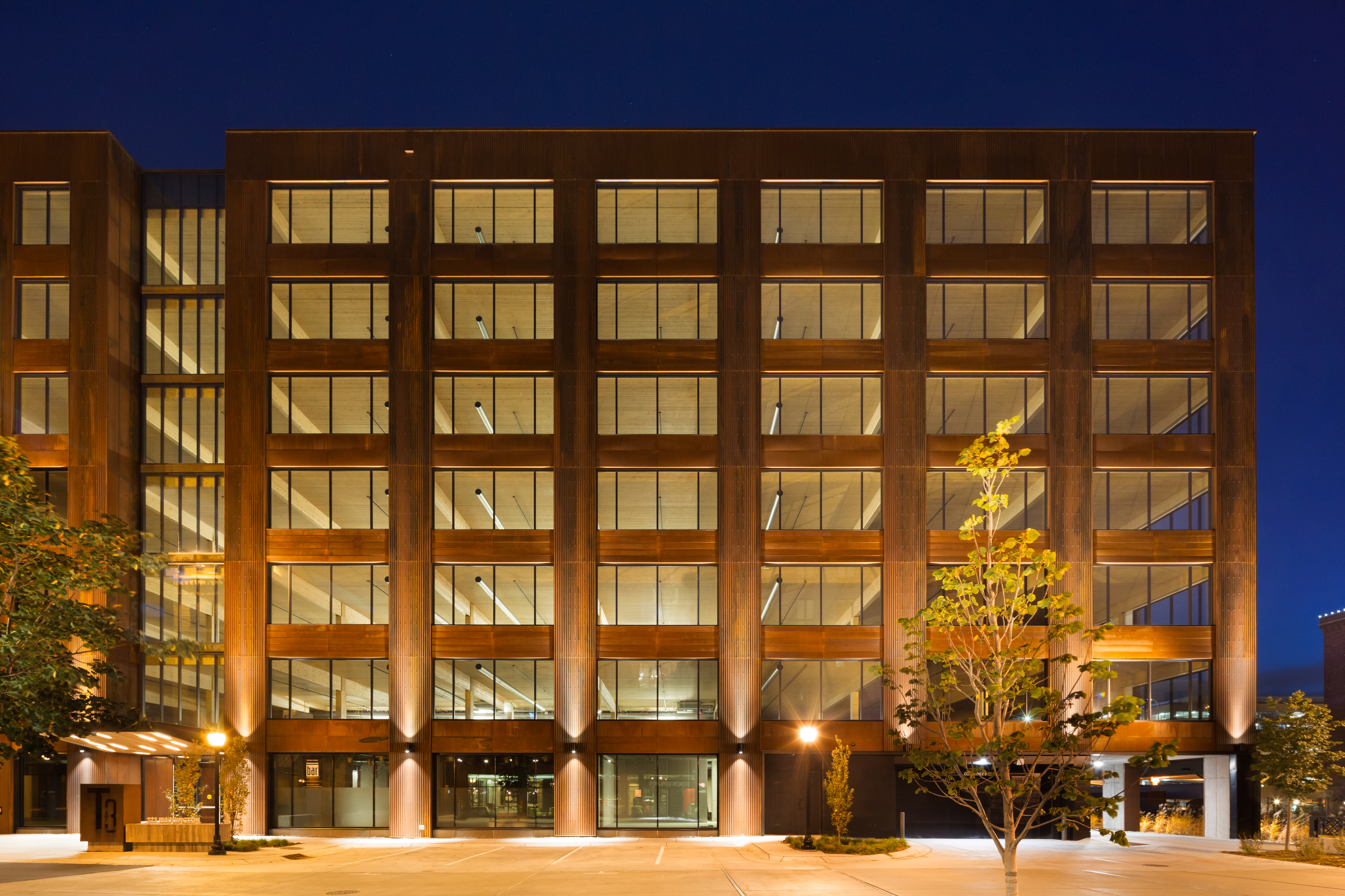 Exploring Efficient Design for a Mass Timber Office: The Nail Laminated Timber Solution