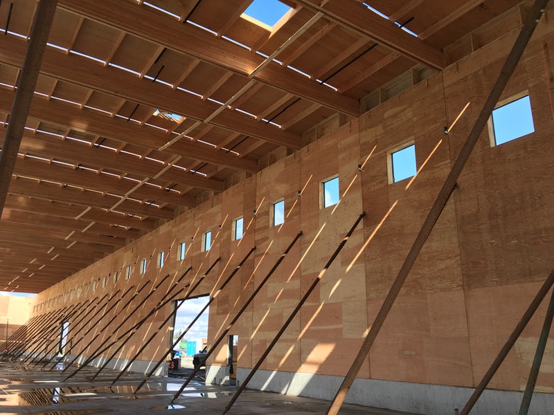 Wood Construction Applications in Industrial and Warehouse Facilities
